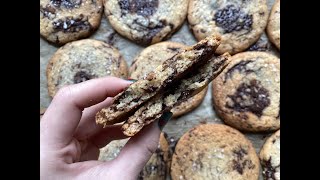 The best brown butter chocolate chip cookies of all time. Easy step by step tutorial. Enjoy!