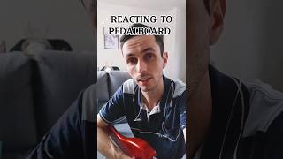 Novo quadro: Reacting to pedalboard! Mande sua foto pro meu e-mail!! #react #pedalboard