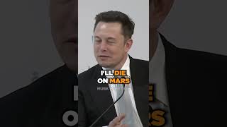 "I Want to Die on Mars but on One Condition" - Elon Musk😂