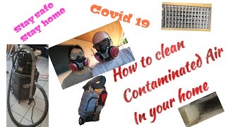 HOW TO CLEAN CONTAMINATED AIR IN YOUR HOME การทำความเครื่องปรับอากาศในอเมริกา