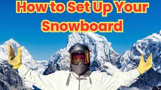 How to Set Up Your Snowboard // Static Indoor Snowboarding