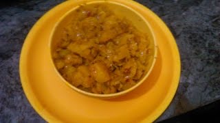 Aloo Patta Gobhi Indian Dish Recipe