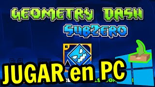 🎮 Cómo JUGAR [ Geometry Dash SubZero ] en PC ▶ DESCARGAR e INSTALAR