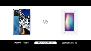 A Detailed Comparison of POCO X4 Pro 5G VS Coolpad Mega 5C | My Smart Choice