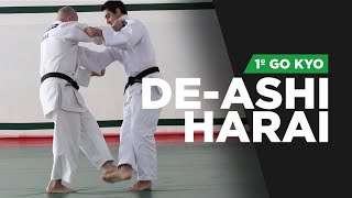 DE-ASHI-HARAI - 1º Go Kyo Judô