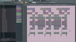 How to make UK Drill Beat in FL Studio 20 tutorial Free FLP