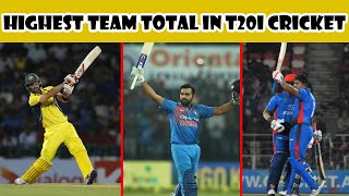 Highest Team Total in T20i Cricket | Top 10 Highest Scores in T20i History Part 2 | Variety Creator