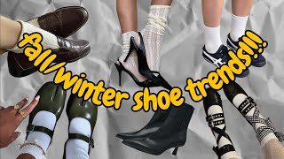 let's chat fall/winter shoe trends!! sorry i get a little mean...🤭