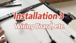 Striver mini4+2 VTOL Guide3- Install Wiring Board, Rudder Connecting Rod, Fuselage Lock Hook, etc.