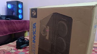 best cabinet for gaming pc| zebronics invicta cabinet | RGB Cabinet | bought cabinet | ARGB cabinet