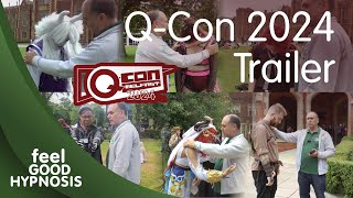 Hypnosis at Q-Con in Belfast 2024 | Lots of people young & old hypnotised at Queens University