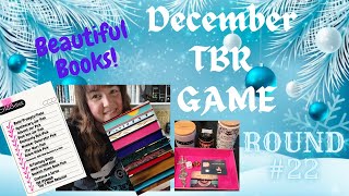 Last TBR Game of the year//Let's get rid of some pretty books!!