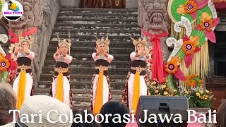 TARIAN DAN GAMBELAN KOLABORASI JAWA BALI... JAVANESE DANCE DI ARENA PESTA KESENIAN BALI