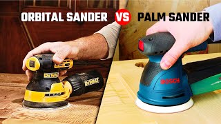 Orbital Sander vs Palm Sander - Which One Is Best?