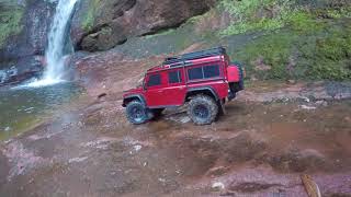 Traxxas TRX-4 Defender - A Drive To The Waterfalls Pt 2