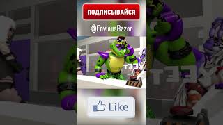 ФНАФ - ЧТО ЭТО ЗА КНОПКА?! Memes #shorts #fnaf #animation