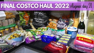 VLOGMAS DAY 21 | FINAL COSTCO HAUL 2022 | CHRISTMAS COSTCO HAUL | BUSY RUNNING ERANDS | VLOGMAS 2022