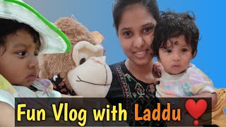 Fun vlog with laddu❤ | Best cameraman award winner aishu😅 | Galatta couples