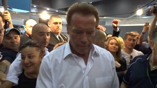 Meeting Arnold Schwarzenegger