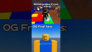 Only OG fans will know... #roblox #shorts #fnaf #robloxshorts