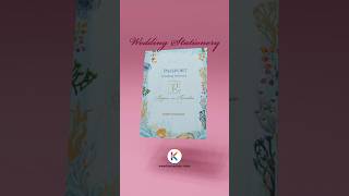 Wedding Stationery Design | Wedding Stationery Illustration | Stationery Designing