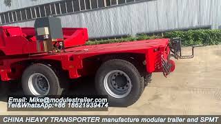 Gooseneck+Spacer+Modular Trailer 5 axle+Blade Lifter, Elevador de cuchillas, adaptador de cuchillas