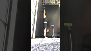 JHF Shoulder Taps in Handstand Hold