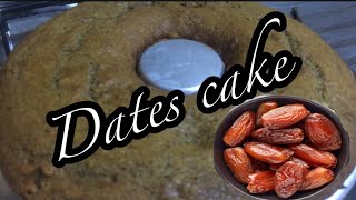 How to make Dates Cake / easy and quick recipe