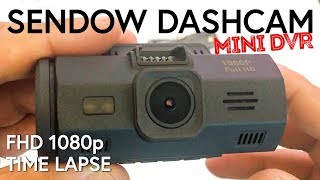 SENDOW Mini Dash Camera FHD 1080P - REVIEW