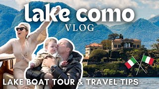 LAKE COMO TRAVEL VLOG | The Perfect Place for a Relaxing Vacation