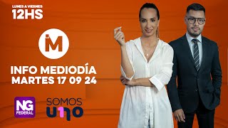 🟠EN VIVO NG FEDERAL - INFO MEDIODÍA - MARTES 17.09.2024📺