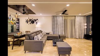 Luxuries 3BHK Interior Design in Undri - Pune | Design & Execution by Decorich Interiors Pvt. Ltd.