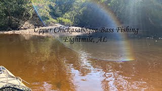 Upper Chickasabogue Summertime Bass Fishing Eightmile, AL