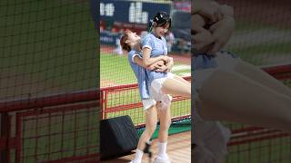 新相愛相殺組合-多慧與口水😂@lee_dahye #李多慧 #이다혜 #cheerleader #치어리더 #cpbl #中華職棒 #小龍女 #fancam #啦啦隊 #味全龍 #味全龍啦啦隊