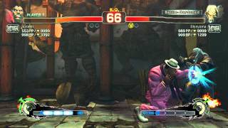 Ultra Street Fighter IV battle: Balrog vs Gen