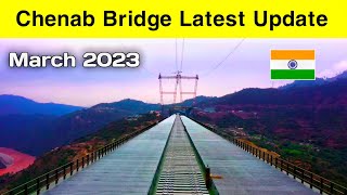 Chenab Bridge Latest Update 2023 | Chenab Railway Bridge Latest Update | Chenab Railway Bridge