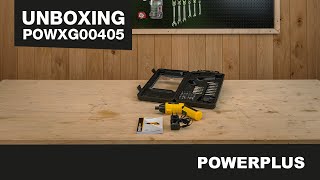 POWERPLUS - Unboxing der POWX00405 Schraubendreher