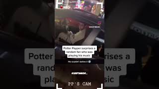 Potter Payper Suprises A Random Fan Who Was Playing His Music 🔥👏 #potterpayper #ukrap