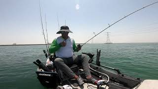 Bottom fishing Reem island Abu Dhabi UAE