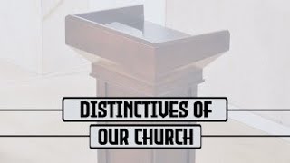 The Church, the True Israel | Ephesians 2:11-22 | Distinctives of our Church | Sermon