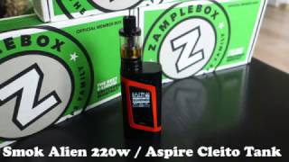 REVIEW and QUICKLOOK SMOK alien 220w / Cleito tank and my THOUGHTS on it!