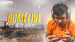 BGMI LIVE || TEAM CODE || JERRYisLIVE #bgmilive #pubgmobile #pubg #jerryislive