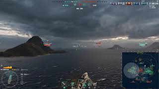 WOWS Minotaur, 180kDMG, 2 kills