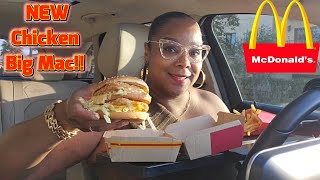 I TRIED THE NEW CHICKEN BIG MAC AND THIS HAPPENED!