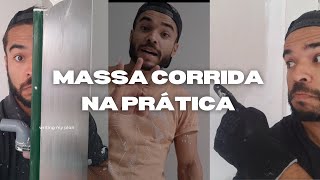 Passo a passo para você aplicar massa corrida