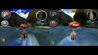 Hydro Thunder - Dreamcast vs PS2 comparison