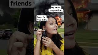 My exam preparations😂😭 #shortvideo #exam #relatable #students