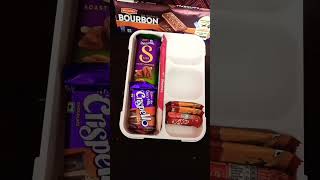 Filling Platter with Chocolates #youtubeshorts  #sh #ytviral #yt