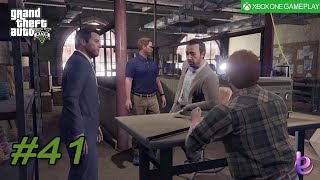 Grand Theft Auto V (GTA V) - Cleaning out the Bureau - Reuniting the family #41 Xbox One Gameplay