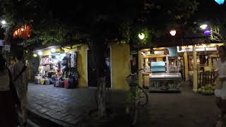 Ruas de Hoi An a noite - A veneza do Vietna - Maio 2019